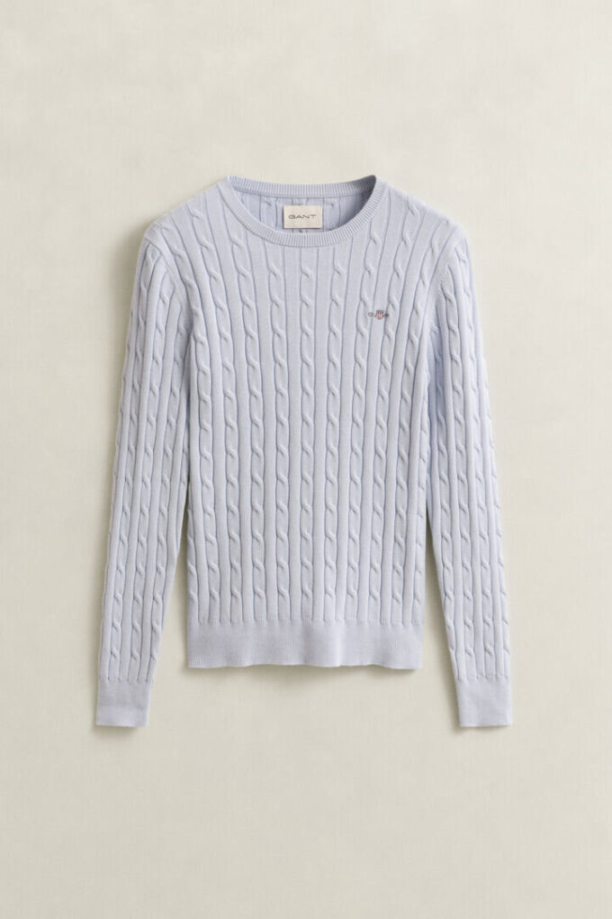 Cable Knit Crew Neck Sweater Cable Knit Crew Neck Sweater