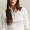 Cable Knit Half-Zip Sweater Cable Knit Half-Zip Sweater