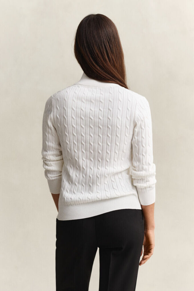Cable Knit Half-Zip Sweater Cable Knit Half-Zip Sweater
