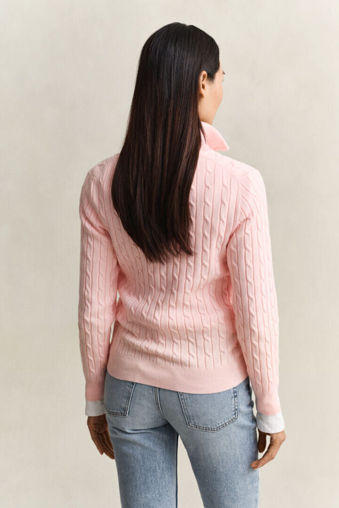 Cable Knit Half-Zip Sweater Cable Knit Half-Zip Sweater