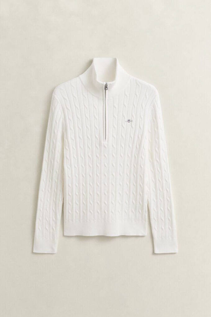 Cable Knit Half-Zip Sweater Cable Knit Half-Zip Sweater