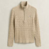 Cable Knit Half-Zip Sweater Cable Knit Half-Zip Sweater