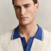 Cable Knit Polo Sweater Cable Knit Polo Sweater