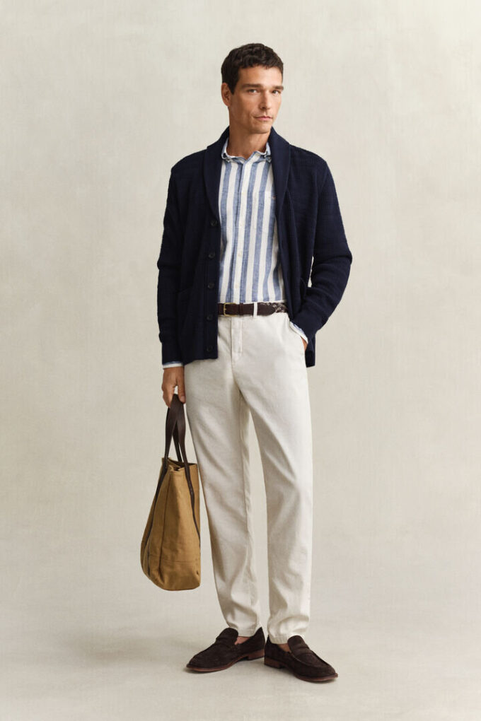 Cable Knit Shawl Collar Cardigan Cable Knit Shawl Collar Cardigan