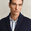 Cable Knit Shawl Collar Cardigan Cable Knit Shawl Collar Cardigan