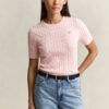 Cable Knit Short Sleeve Sweater Cable Knit Short Sleeve Sweater