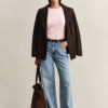 Cable Knit Short Sleeve Sweater Cable Knit Short Sleeve Sweater
