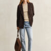 Cable Knit Short Sleeve Sweater Cable Knit Short Sleeve Sweater