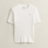 Cable Knit Short Sleeve Sweater Cable Knit Short Sleeve Sweater