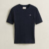 Cable Knit Short Sleeve Sweater Cable Knit Short Sleeve Sweater