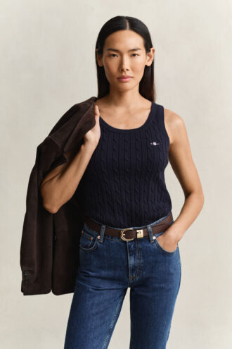 Cable Knit Tank Top
