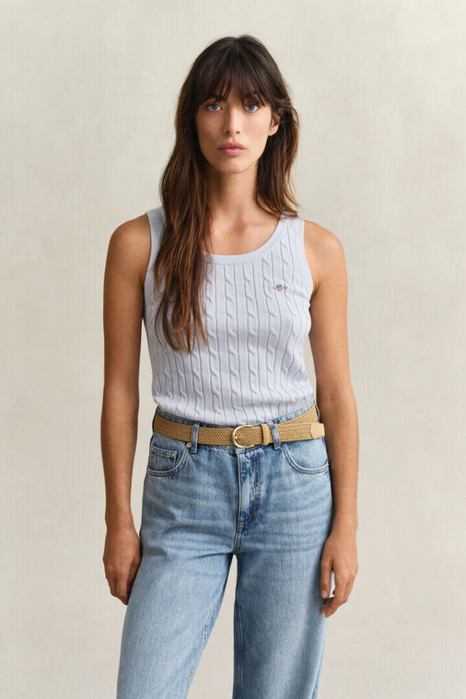 Cable Knit Tank Top Cable Knit Tank Top