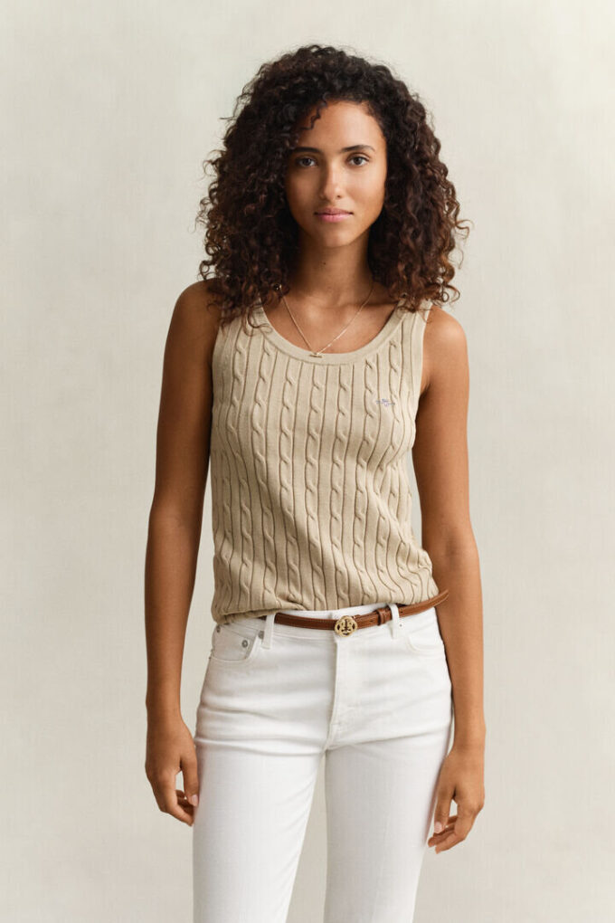 Cable Knit Tank Top Cable Knit Tank Top