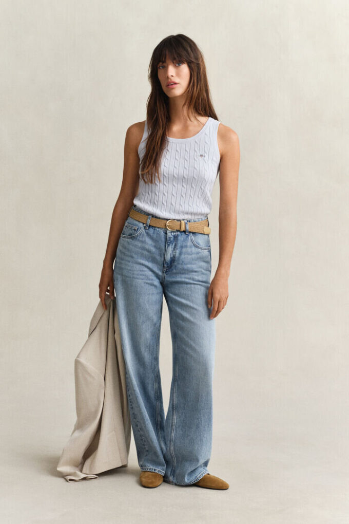Cable Knit Tank Top Cable Knit Tank Top