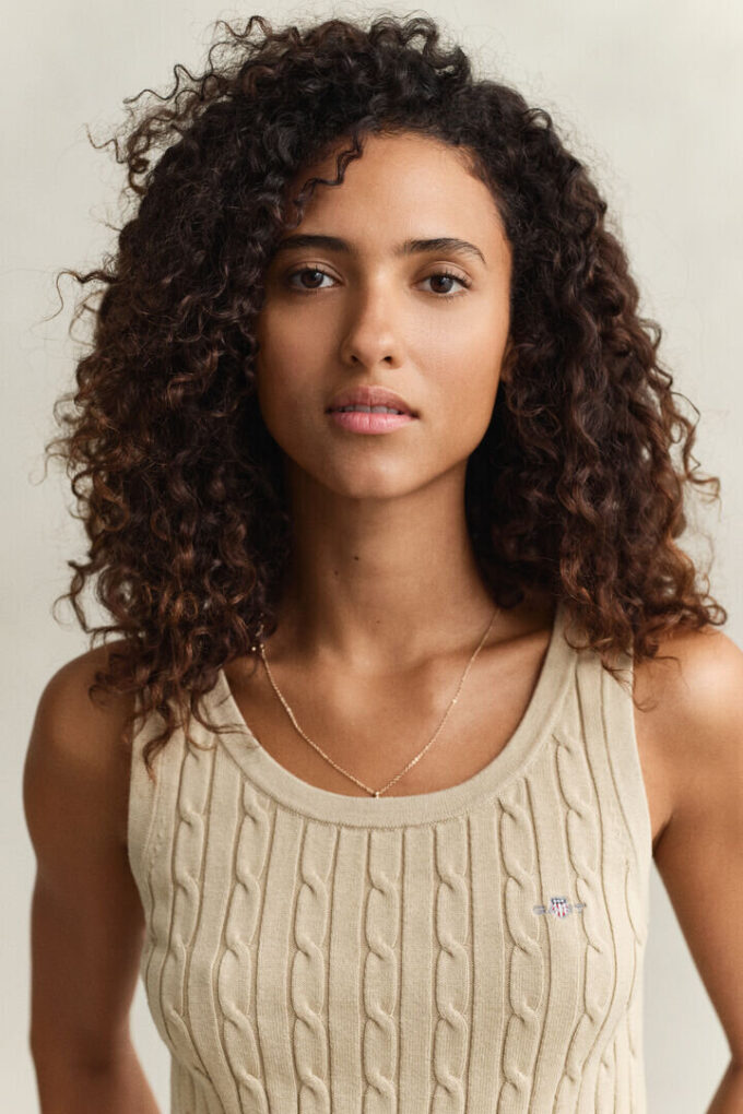 Cable Knit Tank Top Cable Knit Tank Top