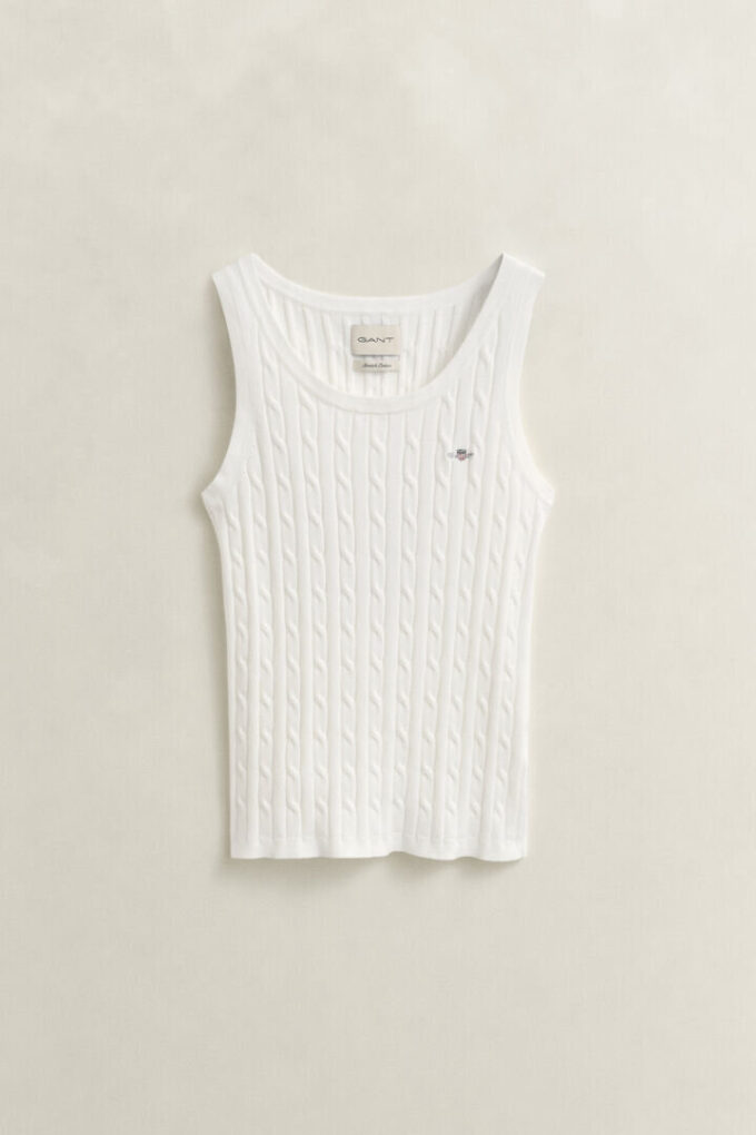 Cable Knit Tank Top Cable Knit Tank Top