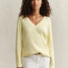 Cable Knit V-Neck Sweater Cable Knit V-Neck Sweater