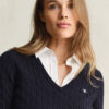 Cable Knit V-Neck Sweater Cable Knit V-Neck Sweater