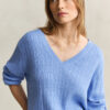 Cable Knit V-Neck Sweater Cable Knit V-Neck Sweater