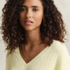 Cable Knit V-Neck Sweater Cable Knit V-Neck Sweater