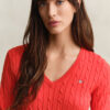 Cable Knit V-Neck Sweater Cable Knit V-Neck Sweater