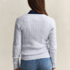 Cable Knit V-Neck Sweater Cable Knit V-Neck Sweater