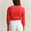 Cable Knit V-Neck Sweater Cable Knit V-Neck Sweater