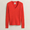 Cable Knit V-Neck Sweater Cable Knit V-Neck Sweater
