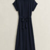 Cap Sleeve Shirt Dress
