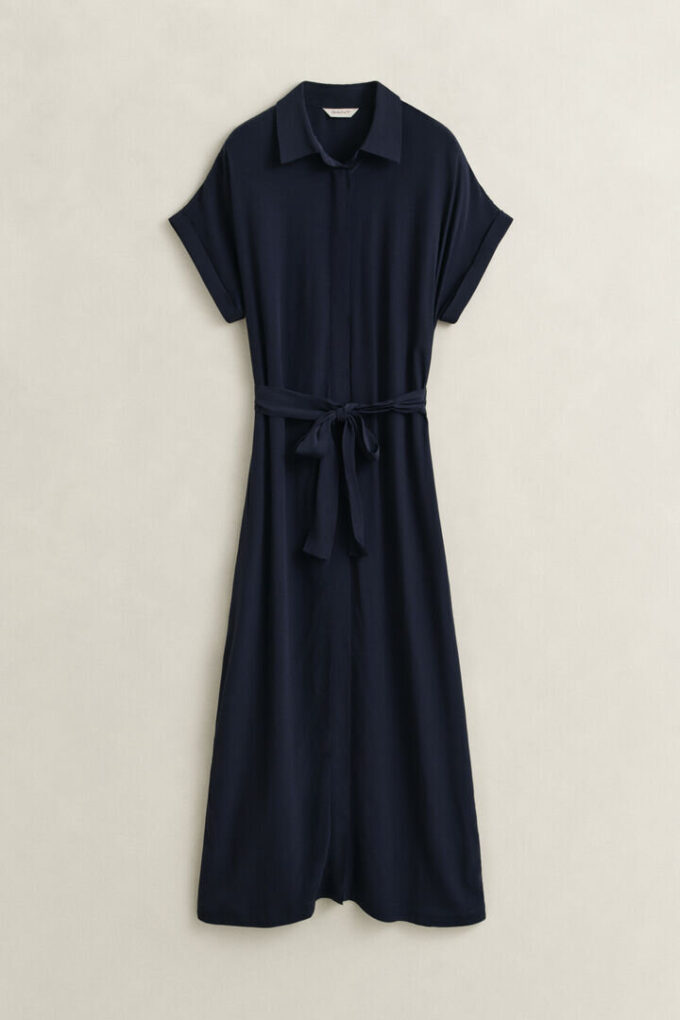 Cap Sleeve Shirt Dress