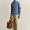 Casual Cotton Half-Zip Sweater Casual Cotton Half-Zip Sweater