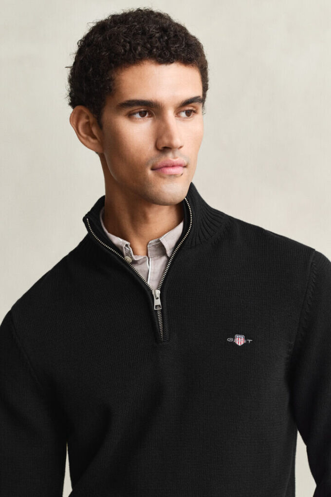 Casual Cotton Half-Zip Sweater Casual Cotton Half-Zip Sweater