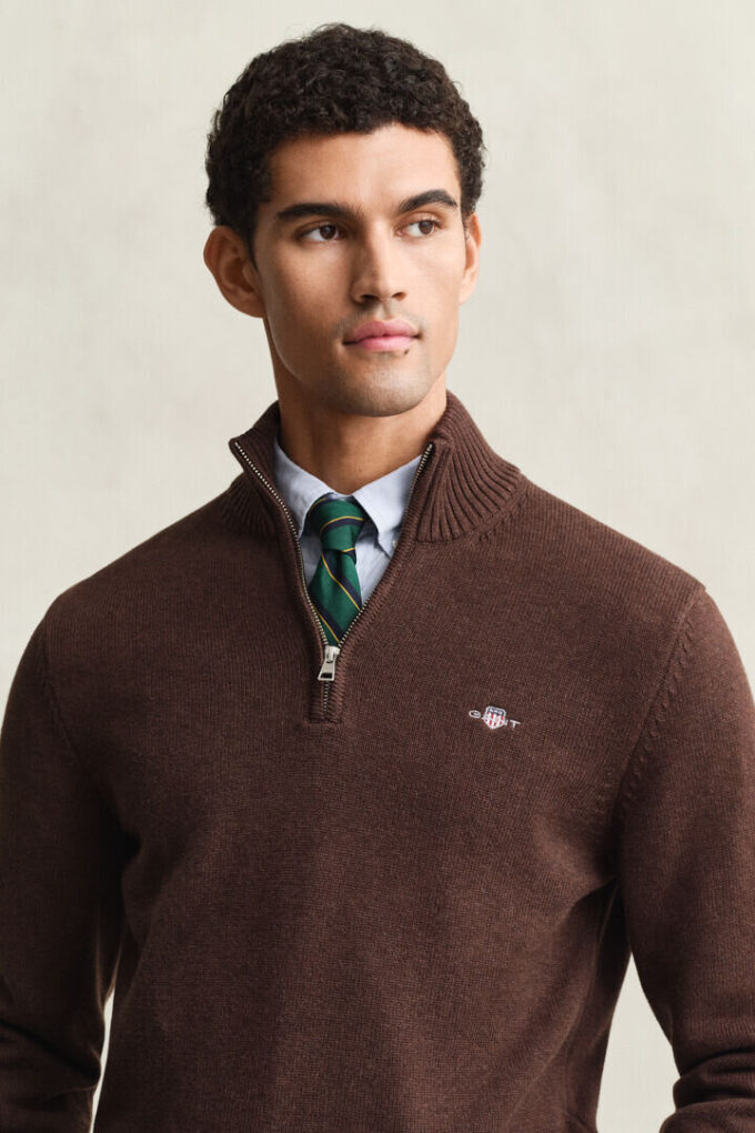 Casual Cotton Half-Zip Sweater Casual Cotton Half-Zip Sweater