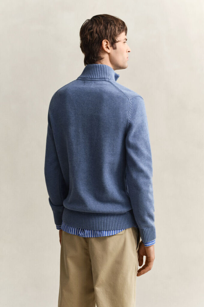 Casual Cotton Half-Zip Sweater Casual Cotton Half-Zip Sweater