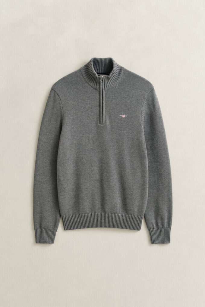Casual Cotton Half-Zip Sweater Casual Cotton Half-Zip Sweater