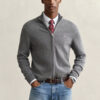 Casual Cotton Zip Cardigan