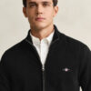 Casual Cotton Zip Cardigan