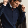 Casual Cotton Zip Cardigan Casual Cotton Zip Cardigan