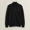 Casual Cotton Zip Cardigan