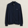 Casual Cotton Zip Cardigan Casual Cotton Zip Cardigan
