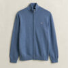 Casual Cotton Zip Cardigan