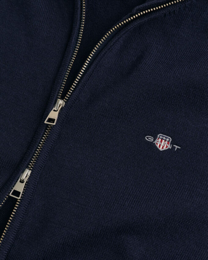 Casual Cotton Zip Cardigan Casual Cotton Zip Cardigan