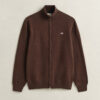 Casual Cotton Zip Cardigan