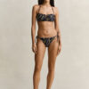 Chain Print Bikini Bandeau Chain Print Bikini Bandeau