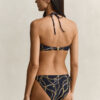 Chain Print Bikini Bandeau Chain Print Bikini Bandeau