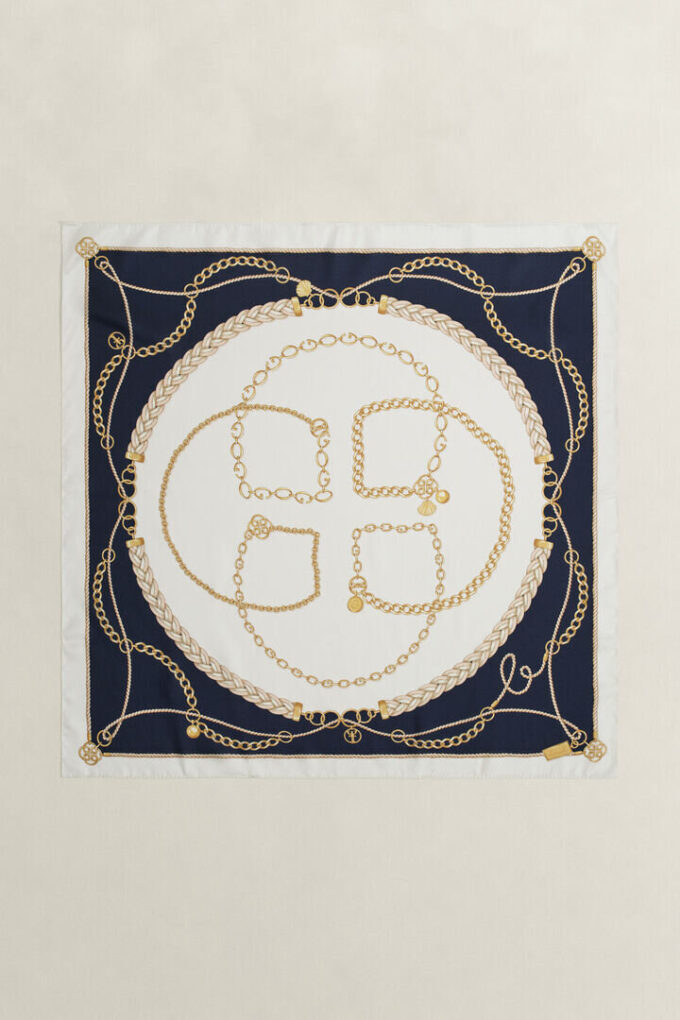Chain Silk Scarf Chain Silk Scarf