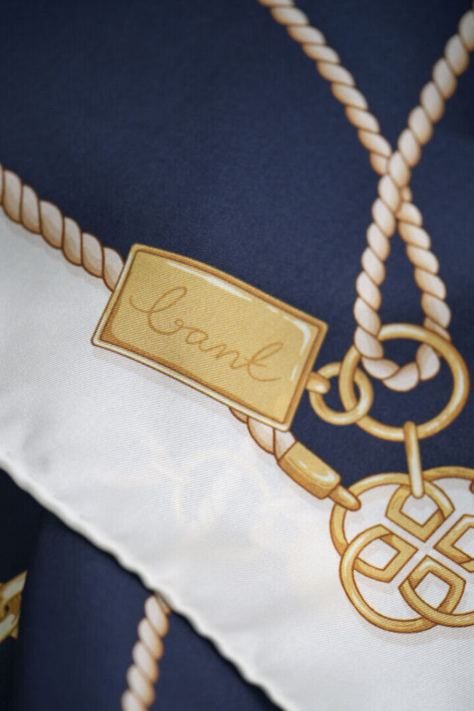 Chain Silk Scarf Chain Silk Scarf