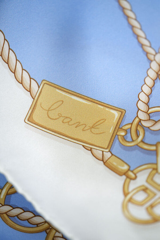 Chain Silk Scarf Chain Silk Scarf