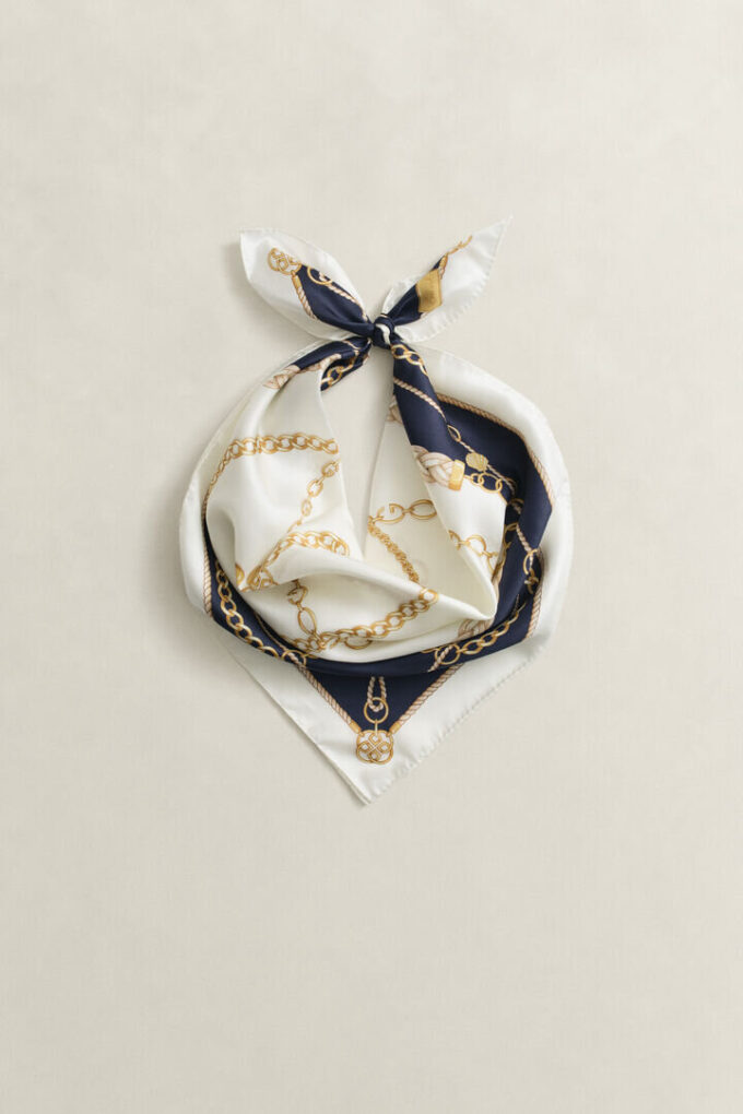 Chain Silk Scarf Chain Silk Scarf