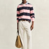 Chambray Collar Striped Heavy Rugger Chambray Collar Striped Heavy Rugger